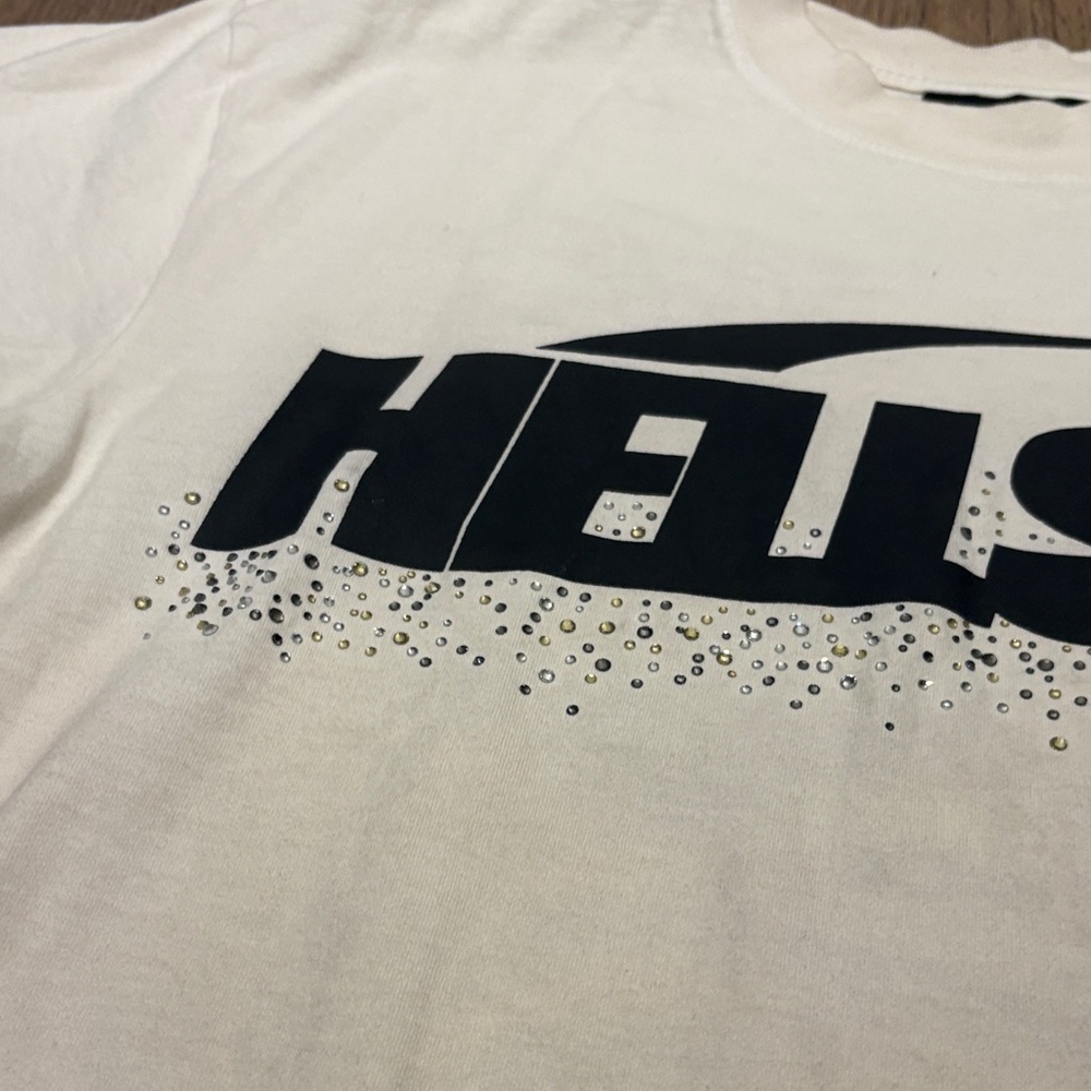 Hellstar Cream Rhinestone tee - Picture 3 of 5